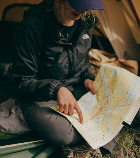 Man with map